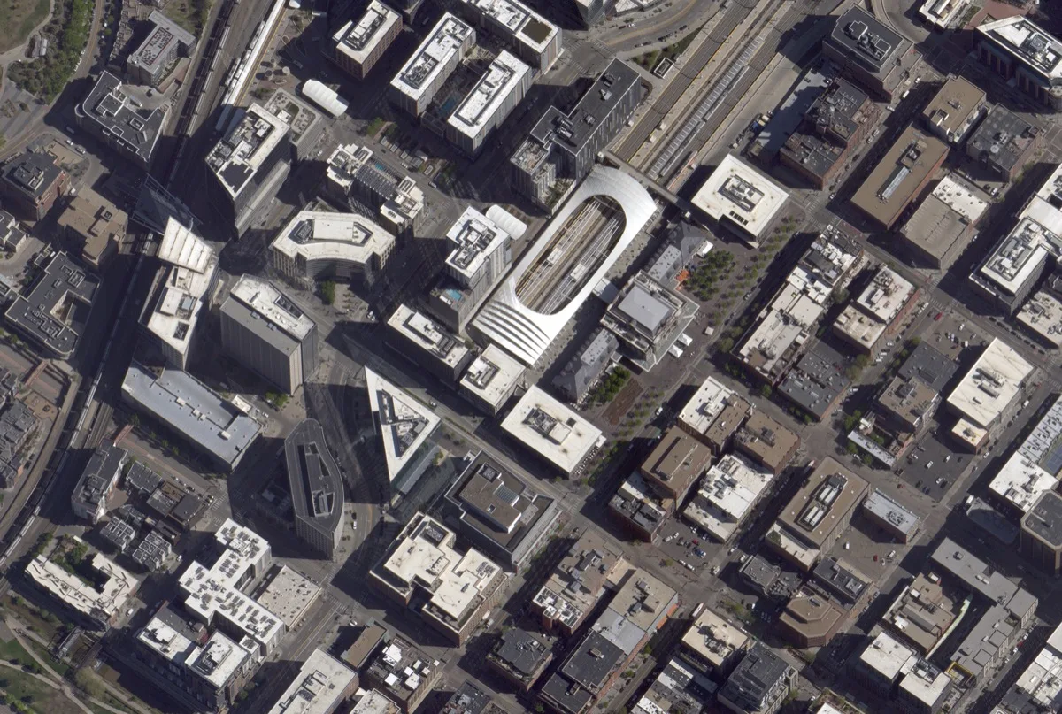 10cm resolution aerial imagery of Denver Union Station